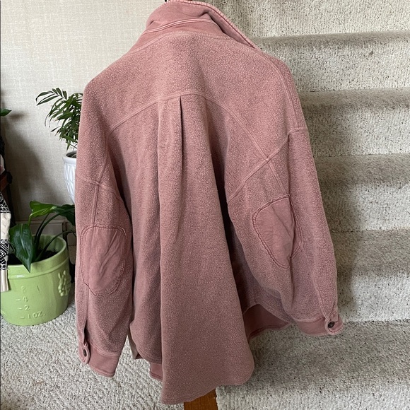 Free People Oversized Slouchy Terry Cloth Ruby Jacket - Picture 4 of 11